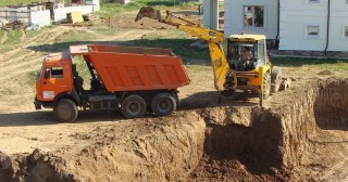 Котлован для дома Кронштадт, цена от 314 руб./м3.