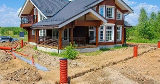 Осушение участка Кронштадт, цена от 1360 руб.