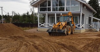 Засыпка участка Кронштадт, цена от 210 руб.