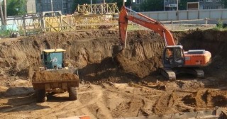 Котлован для дома Кронштадт, цена от 314 руб./м3.